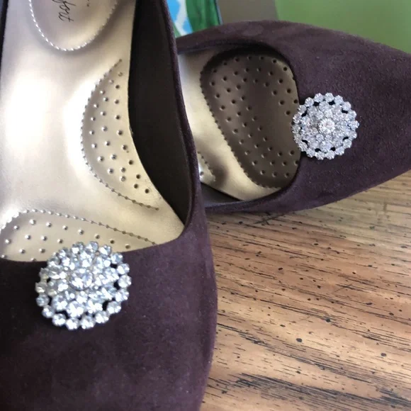 Vintage Shoe Clip-On Sparkling Jewelry - Picture 5 of 9